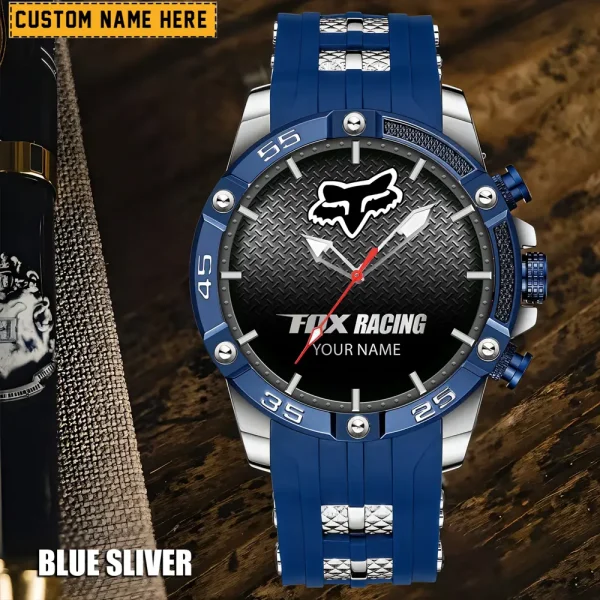 Fox Racing Men's Silicon Strap Watch New 2025 CBSSSFWW001