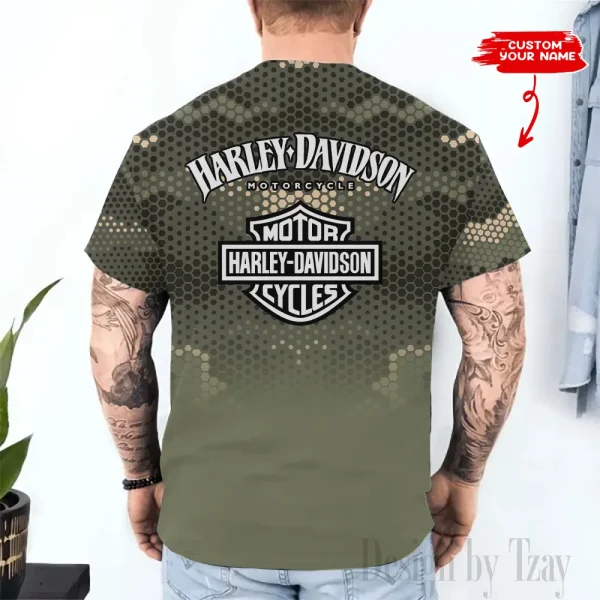 Harley Davidson Custom 3D Printed T-shirt Trending 2025 VDTS308 - Image 2