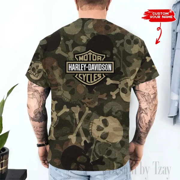 Harley Davidson Custom 3D Printed T-shirt Trending 2025 VDTS309 - Image 2
