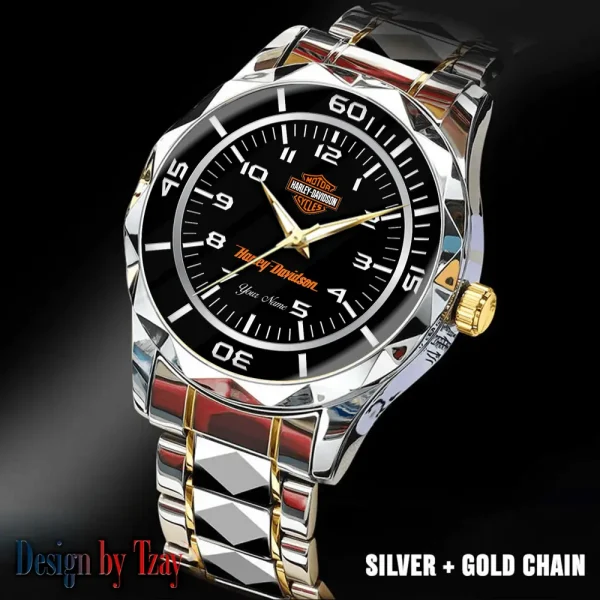 Harley Davidson Fashion Business Watch New Style VDMLHW010 - Image 5