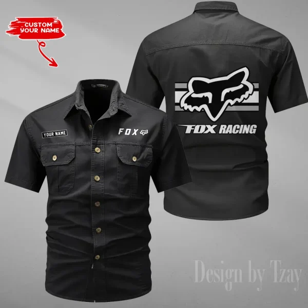 Fox Racing Military Cargo Cotton Shirts New 2025 CSBCCS020