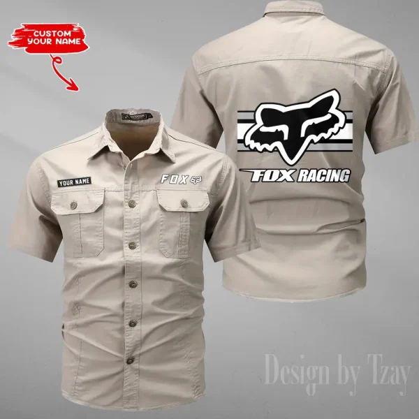 Fox Racing Military Cargo Cotton Shirts New 2025 CSBCCS020 - Image 2