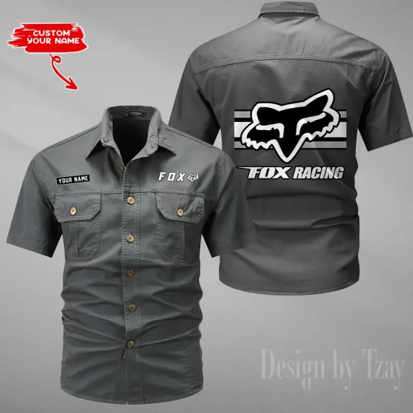 Fox Racing Military Cargo Cotton Shirts New 2025 CSBCCS020 - Image 3