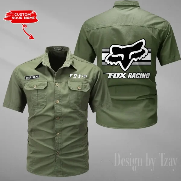 Fox Racing Military Cargo Cotton Shirts New 2025 CSBCCS020 - Image 4