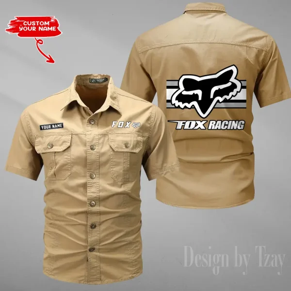 Fox Racing Military Cargo Cotton Shirts New 2025 CSBCCS020 - Image 5
