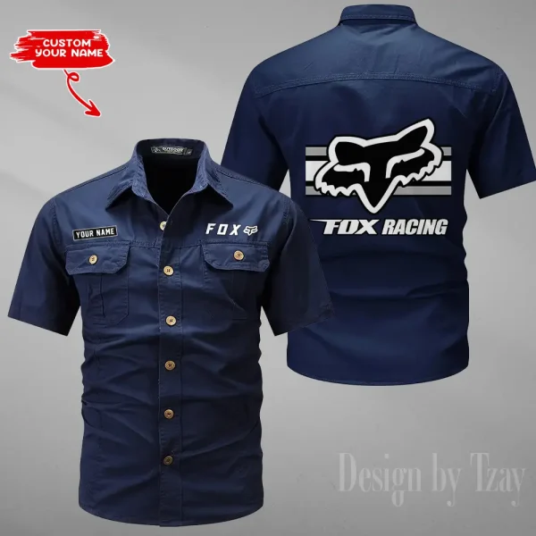 Fox Racing Military Cargo Cotton Shirts New 2025 CSBCCS020 - Image 6