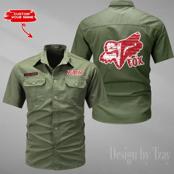 Fox Racing Military Cargo Cotton Shirts New 2025 CSBCCS021 - Image 3