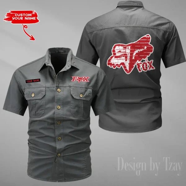 Fox Racing Military Cargo Cotton Shirts New 2025 CSBCCS021 - Image 4