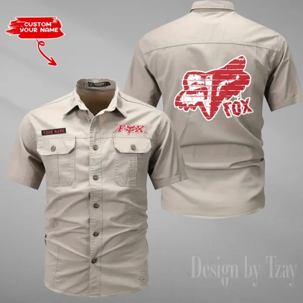 Fox Racing Military Cargo Cotton Shirts New 2025 CSBCCS021 - Image 5