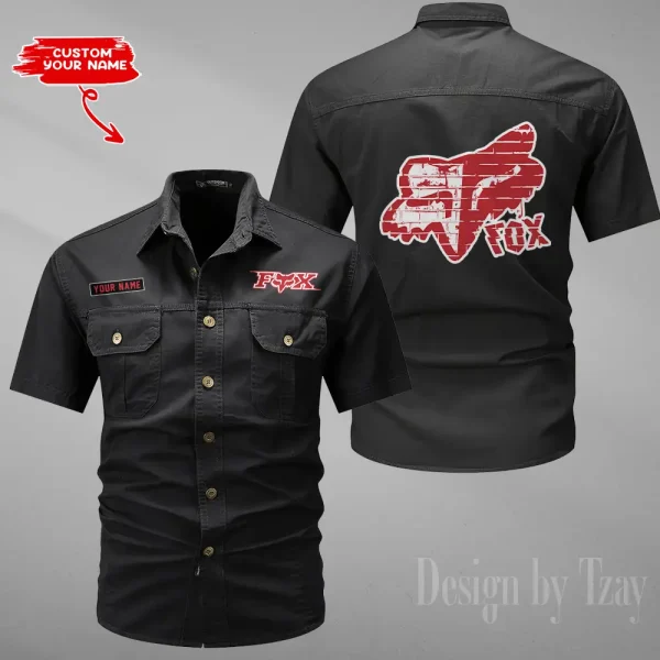 Fox Racing Military Cargo Cotton Shirts New 2025 CSBCCS021 - Image 6