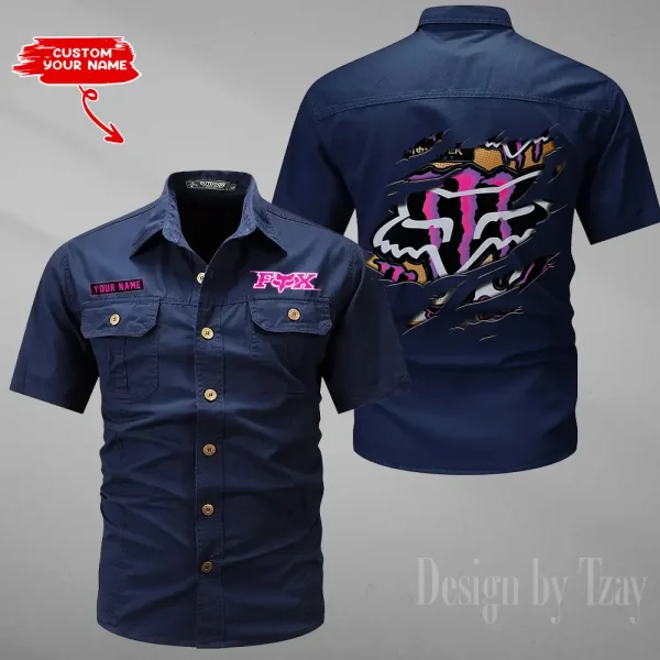 Fox Racing Military Cargo Cotton Shirts New 2025 CSBCCS022 - Image 6