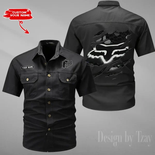 Fox Racing Military Cargo Cotton Shirts New 2025 CSBCCS023 - Image 6