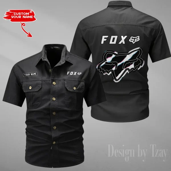 Fox Racing Military Cargo Cotton Shirts New 2025 CSBCCS024