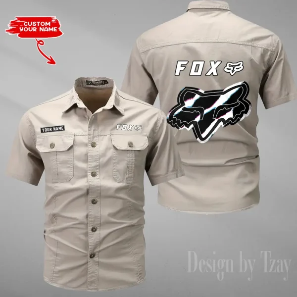 Fox Racing Military Cargo Cotton Shirts New 2025 CSBCCS024 - Image 2