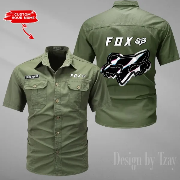 Fox Racing Military Cargo Cotton Shirts New 2025 CSBCCS024 - Image 4