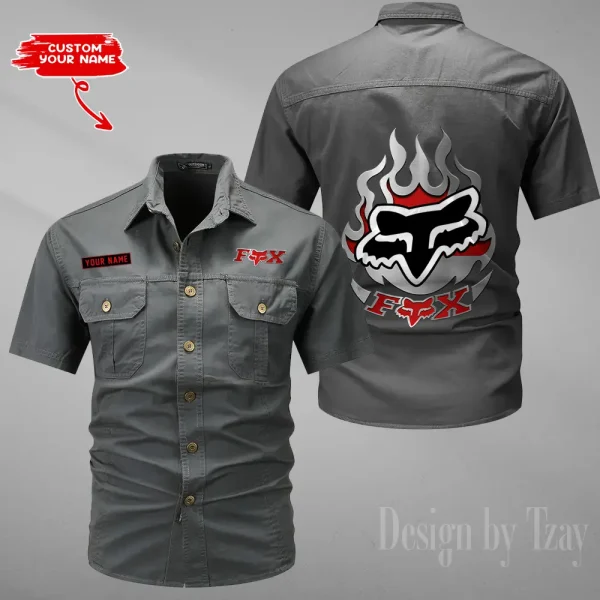 Fox Racing Military Cargo Cotton Shirts New 2025 CSBCCS025 - Image 4