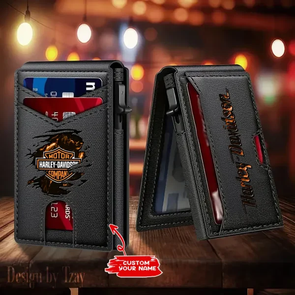 Harley Davidson Bank Credit Card Box Multi Slot New 2025 VDFCC070