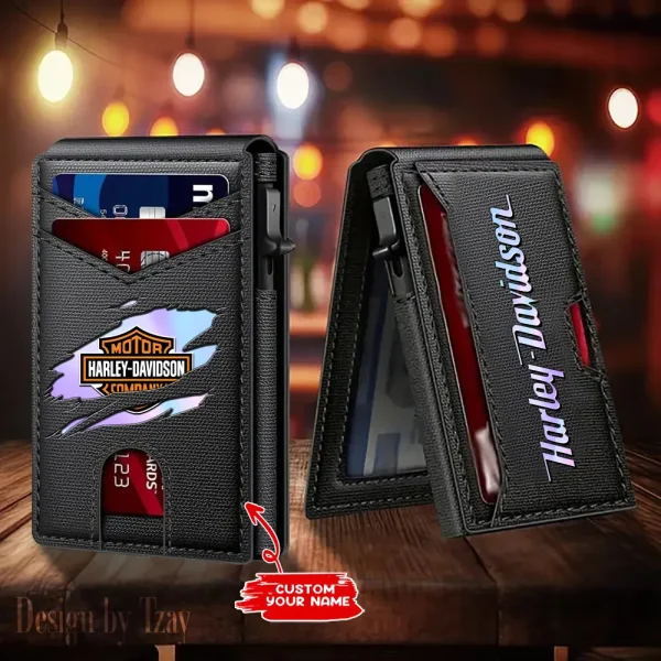 Harley Davidson Bank Credit Card Box Multi Slot New 2025 VDFCC071