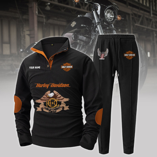Harley Davidson Sweepshirt Set FRJPKD0268HELI