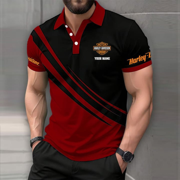 Harley Davidson Mens Short Sleeve Polo Shirts DDQA210043