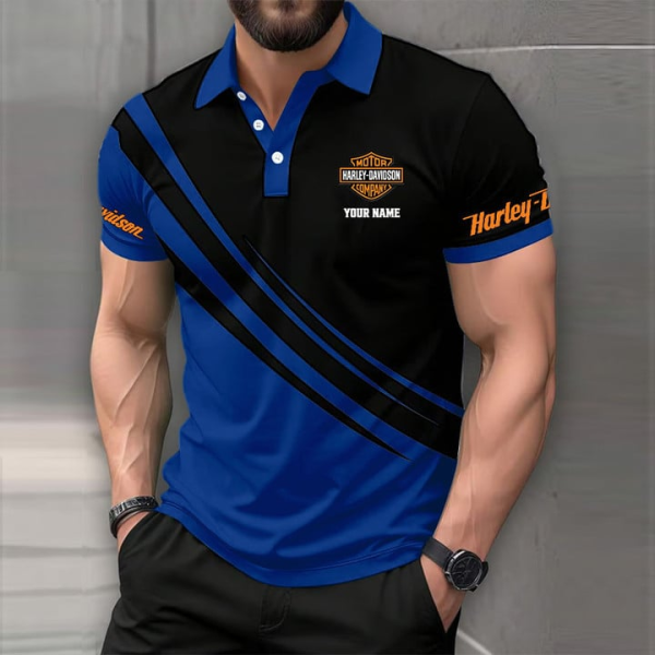Harley Davidson Mens Short Sleeve Polo Shirts DDQA210043