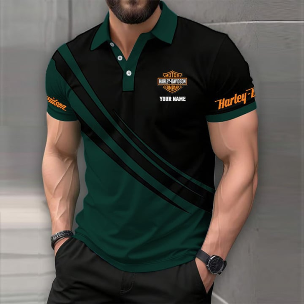 Harley Davidson Mens Short Sleeve Polo Shirts DDQA210043
