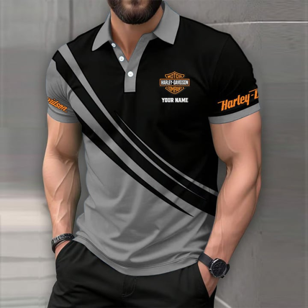 Harley Davidson Mens Short Sleeve Polo Shirts DDQA210043
