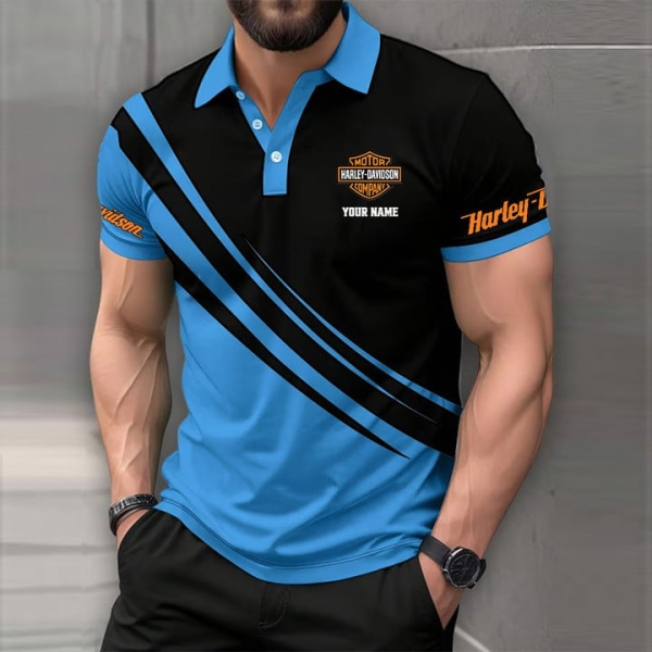 Harley Davidson Mens Short Sleeve Polo Shirts DDQA210043