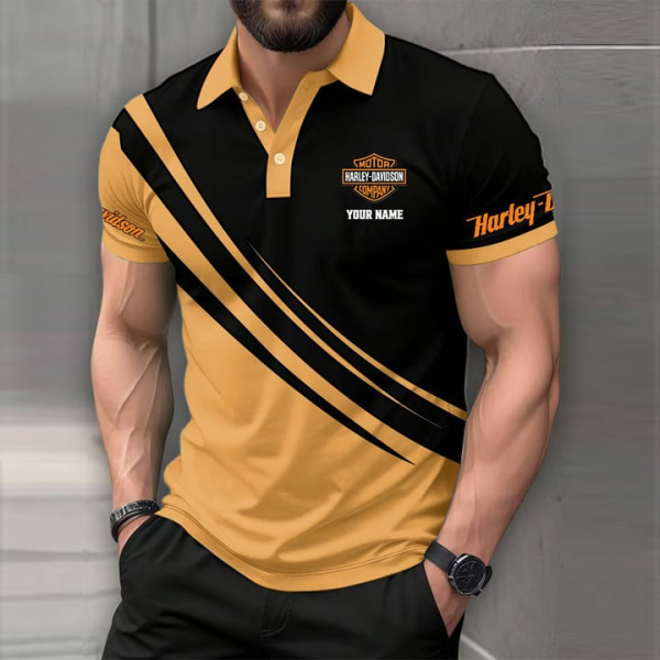 Harley Davidson Mens Short Sleeve Polo Shirts DDQA210043