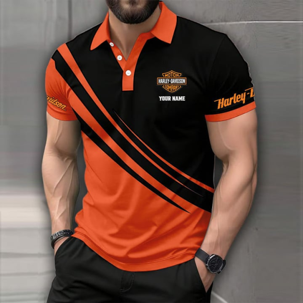 Harley Davidson Mens Short Sleeve Polo Shirts DDQA210043