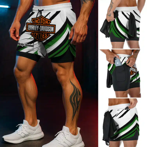 Harley Davidson Sport Shorts OSPOT012621
