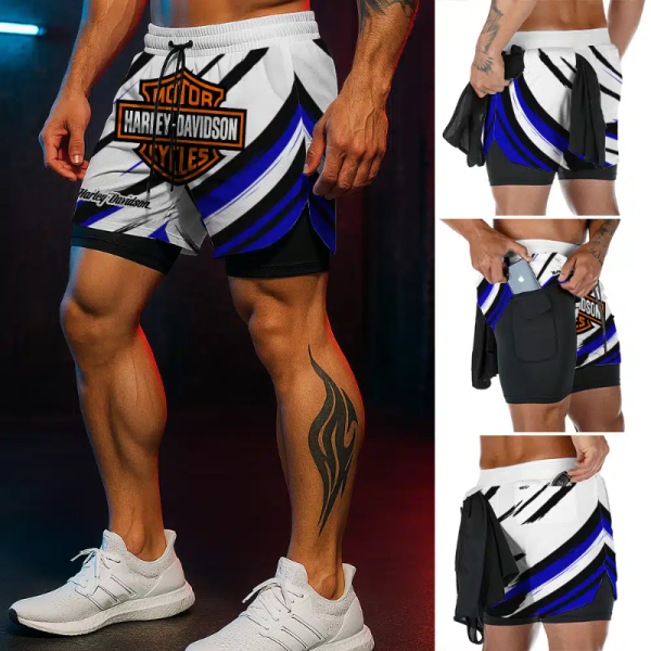 Harley Davidson Sport Shorts OSPOT012623