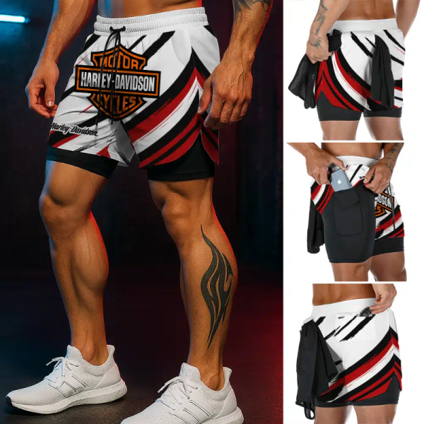Harley Davidson Sport Shorts OSPOT012624