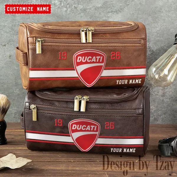 Ducati High-capacity Cosmetic Bag Waterproof Storage For Travel VDLCB023 - Image 2