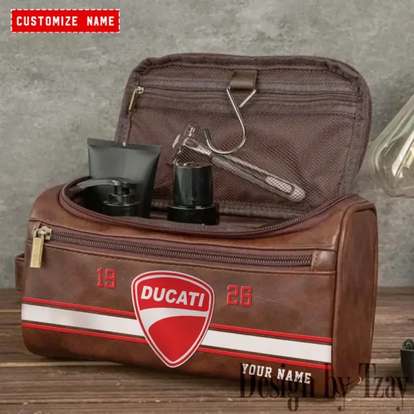 Ducati High-capacity Cosmetic Bag Waterproof Storage For Travel VDLCB023 - Image 3