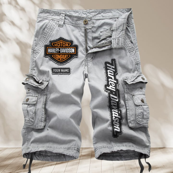 Harley Davidson Men Casual Cargo Pants NNPMSA210 - Image 3