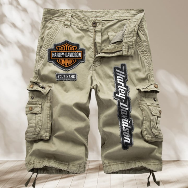 Harley Davidson Men Casual Cargo Pants NNPMSA210 - Image 5