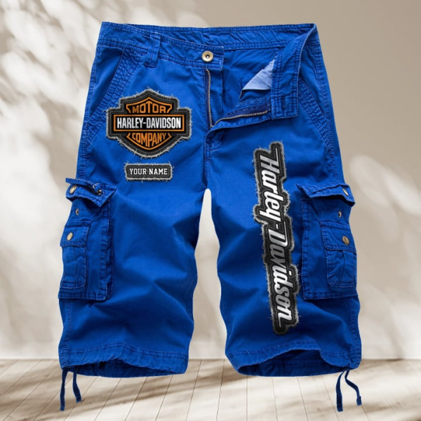 Harley Davidson Men Casual Cargo Pants NNPMSA210 - Image 8