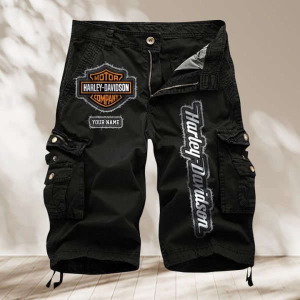 Harley Davidson Men Casual Cargo Pants NNPMSA210 - Image 2