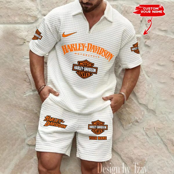 Harley Davidson Men's Sport Set For Summer Trending 2025 CSBMSSTF007