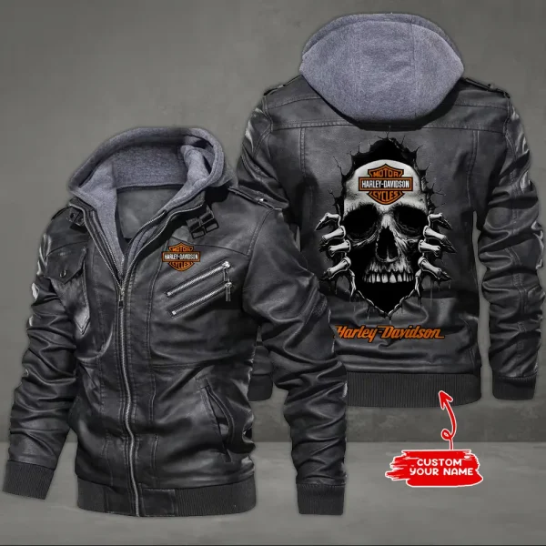 Harley Davidson Motorcycle Leather Jacket Men Biker Trending 2025 CBSMLJB002