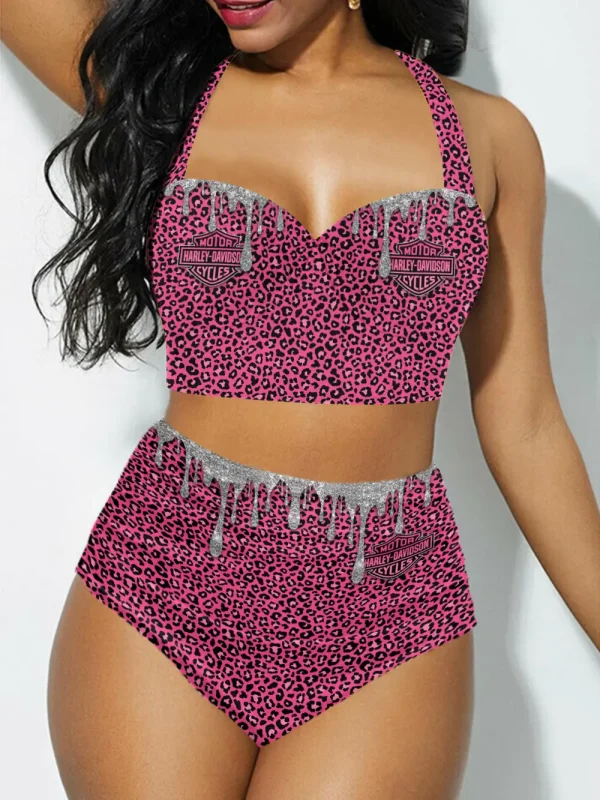 Harley Davidson Sexy High Waist Bikinis 2025 VDSPBK265
