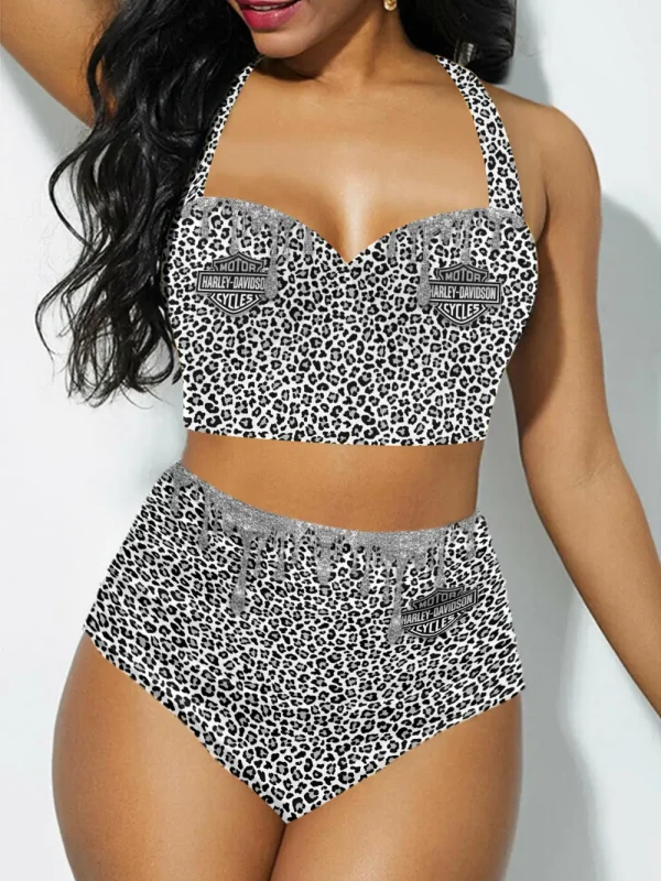Harley Davidson Sexy High Waist Bikinis 2025 VDSPBK266