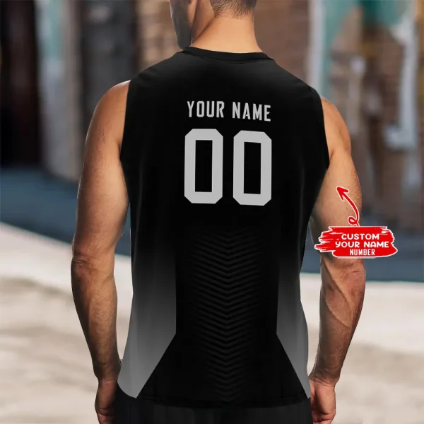 Fox Racing Button Tank Tops Sleeveless Summer Shirt VDBTSSS060 - Image 2