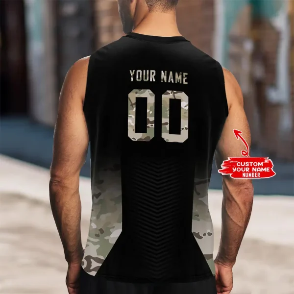 Fox Racing Button Tank Tops Sleeveless Summer Shirt VDBTSSS062 - Image 2