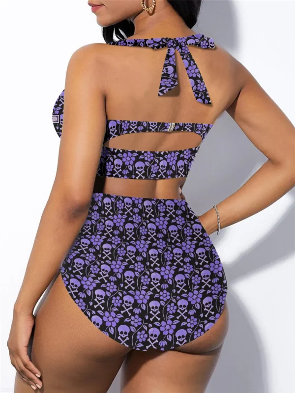 Harley Davidson Sexy High Waist Bikinis 2025 VDSPBK268 - Image 2