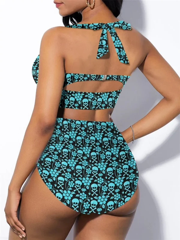 Harley Davidson Sexy High Waist Bikinis 2025 VDSPBK269 - Image 2