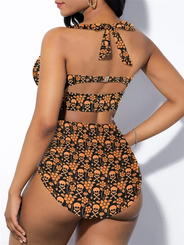 Harley Davidson Sexy High Waist Bikinis 2025 VDSPBK270 - Image 2