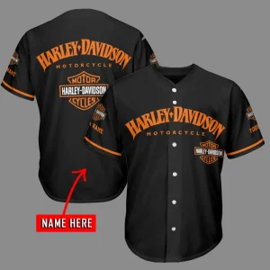 Harley Davidson Casual Button Baseball Shirt Trending 2025 VDBJ073