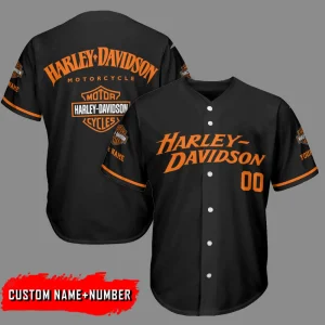 Harley Davidson Casual Button Baseball Shirt Trending 2025 VDBJ074